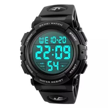 Timever Men s Digital Watch Waterproof LED Alarm Stopwatch Easy to Read