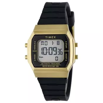 TIMEX Activity Tracker Tracker черный циферблат латунь акрил кварцевые часы бренд TW5M60900 унисекс черный [TIMEX] [Товар] чёрный