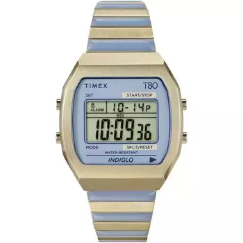[Timex] Часы Timex 80 Digital TW2W40800 Синие золотой