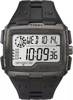 TIMEX Часы Timex Expedition Gridshock TW4B02500 45 мм цифровые кварцевые унисекс