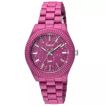 TIMEX Часы Timex Legacy Ocean Pink Dial переработанный пластик минеральное стекло кварцевые филиппинский бренд часов TW2V77200 мужские розовые [параллельный импорт]