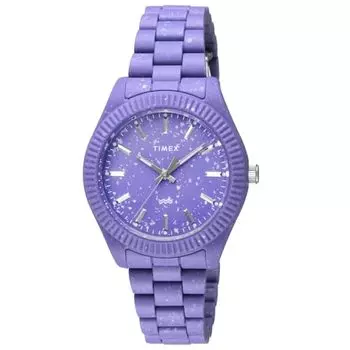 TIMEX Часы Timex Legacy Ocean Purple Dial переработанный пластик минеральное стекло кварцевые филиппинский бренд часов TW2V77300 мужские фиолетовые [параллельный импорт]