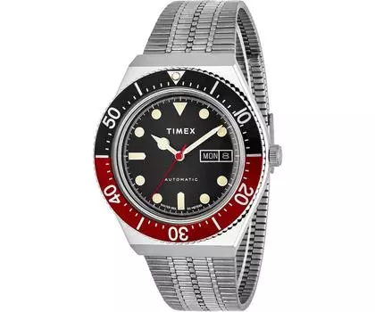 [Timex] Часы TIMEX Q TW2T80700 мужские серебристые