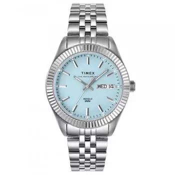 [TIMEX] Часы Timex Waterbury Legacy Japan Limited Waterbury Legacy Japan Limited Синий циферблат Нержавеющая сталь Минеральное стекло Кварцевый корпус 36 мм Америка Америка