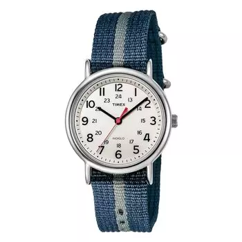 [Timex] Часы Weekender T2N654 TIMEX Brass Mineral Glass Nylon Cream -