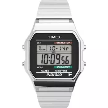 TIMEX Classic Digital Silver T78587 Оригинальный продукт