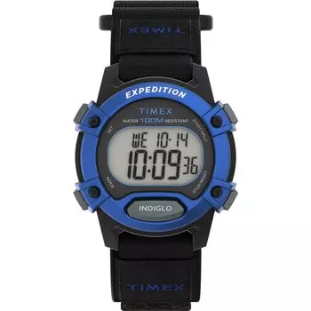 [Timex] Expedition Resin Quartz 33MM American Watch Brand TW4B28900 BlackBlue