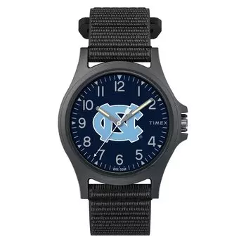 Timex Men s College Pride 40mm Watch, North Carolina Tarheels, one size, strap