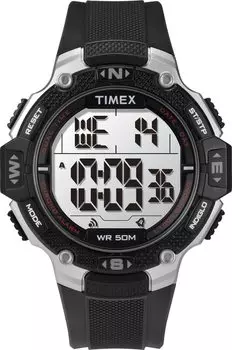 Timex Men s DGTL Rugged 46mm Watch, Black/Grey, one size, Chronograph.