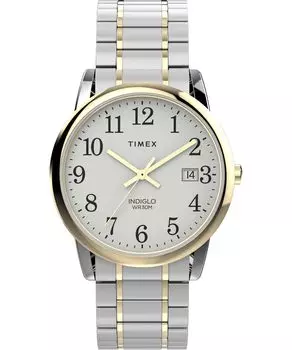 Timex Men s Easy Reader Watch, Two Tone/Two Tone/White/35mm. , 35mm, easy to read watch.