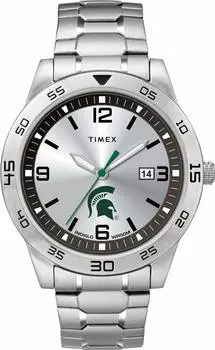 Timex Men s Michigan State University Watch Citation Steel Watch