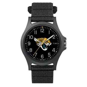 Timex Men s NFL Pride 40mm Watch, Jacksonville Jaguars, one size, strap