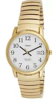 [TIMEX] Men s Watch Timex Easy Reader T2H301 Quartz 3 ATM Water Resistant Mineral Glass White Dial Brass [Item]