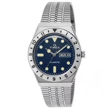 [Timex] QTimex 38 мм America Watch Tw2v18300 Часы Timex Синий Циферблат Нержавеющая Сталь