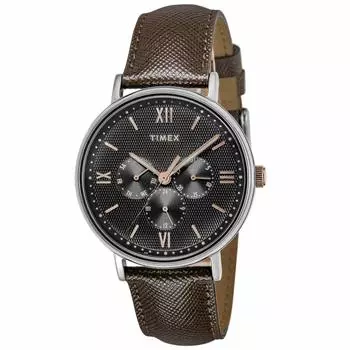 [Timex] Southview Watch TW2T35000 Men s Genuine Import Brown