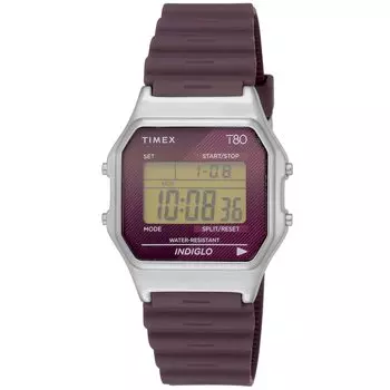 [TIMEX] Timex 80 TW2V41300 34.5mmmm Red Unisex Quartz Watch