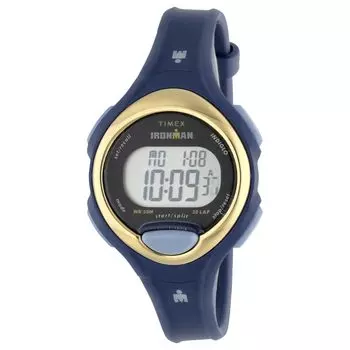 [TIMEX] Timex Ironman Essential черный циферблат силиконовый минеральный стекло кварцевые часы филиппинский бренд TW2W17000 синий