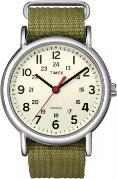 [Timex] TIMEX унисекс (для взрослых) Weekender Central Park Cream x Olive T2N651 [Обычный импортный продукт]