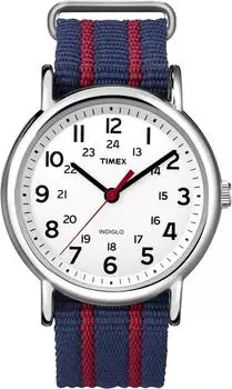 [Timex] TIMEX Weekender Central Park White x NavyRed T2N747 [Обычный импортный продукт]