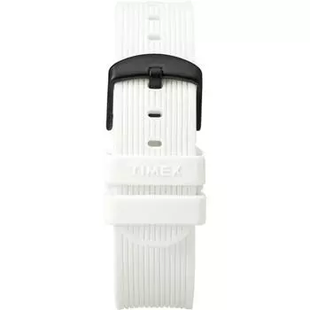 Timex TW7C06200 20 мм белый силиконовый ремешок Metropolitan+