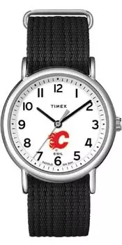 Timex Uni Weekender 38mm Watch - Calgary Frame Slip-Through Single Layer Strap, Black