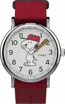 [Timex] Watch Analogue Classic Quartz Watch TW2R41400 Red