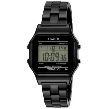 [TIMEX] Watch Classic Digital Tile Collection TW2V20000 Men s Black
