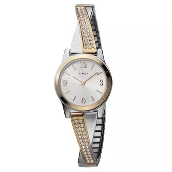 TIMEX WatchTW2V69700 Унисекс эластичный браслет серебристый [Товар] золотой