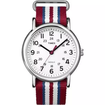 TIMEX Weekender Red T2N746 Оригинальный продукт красный
