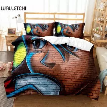 Timoss Duvet Cover Set Without Sheet King Queen Double Full Twin Single Size Bed Linen Set EU single(135x200cm)