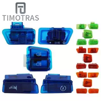 TIMOTRAS переключатель указателя поворота мотоцикла дальний и ближний свет кнопка звукового сигнала для скутера GY6 50Cc 125Cc 150Cc Honda DIO AF17 AF18 оранжевый