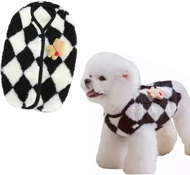Timoya Dog Winter Open Cold Weather Pet Small Cat Winter Dog Легко надевать и снимать Предотвращает появление шерсти Маленький и средний дом Предотвращает выпадение шерсти
