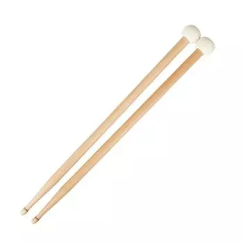 Timpani Drumsticks Felt Head Drum Sticks Percussion Instrument Practice Playing Drum Mallets Double Head Drum Hammer