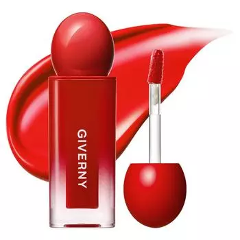 Тинт-блеск для губ Giverny Dewy Lip Glaze, 06 Rich Red, 4,9 г, 1 шт.