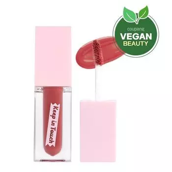 Тинт-помада KeepinTouch Jelly Lip Plumper, розовый, 3,8 мл, 1 шт.