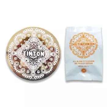 Tintone King Volume Cushion All-in-one Fit Cushion Big Paisley Edition Original + Сменный блок 22 г, 1 шт.