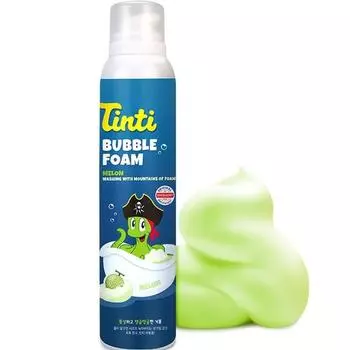 Tinty Infant Bubble Cleanser Bubble Foam 300 мл со вкусом дыни Корейские детские игрушки