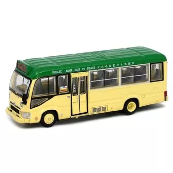 Tiny City 1/76 №180 toyota coaster (Б70) зеленый микроавтобус (19 мест) (КВ524)