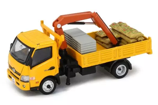 Tiny City Hino 300 Truck with Crane Литой Мини-Автомобиль 1/76 № 170