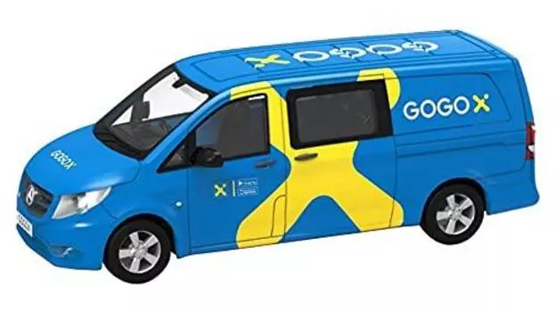 Tiny City Mercedes Benz Vito GOGOX Завершенный продукт