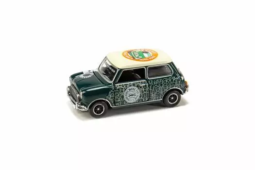 Tiny City Mini Cooper Mk 1 Гонконгский мини-фан-клуб Blue
