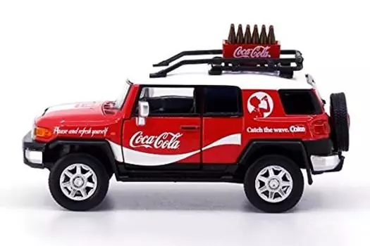 Tiny City Toyota FJ Cruiser 2015 Правый руль Coca-Cola