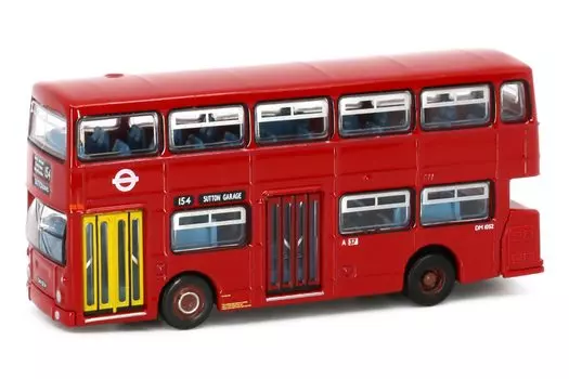 Tiny City UK19 Daimler Fleetline DMS London Bus двухэтажный автобус литой мини-автомобиль 1/110 (154)
