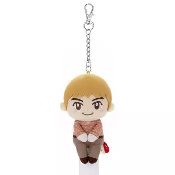 TinyTAN Dynamite Plush Keychain Jin Height 10cm Ver. Chokkori-san approx.