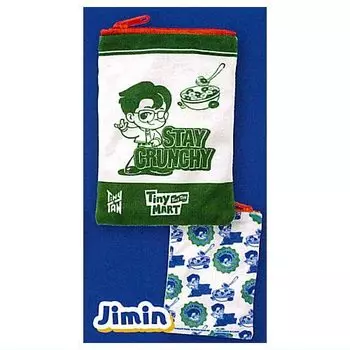 TinyTAN TinyMART Pouch Collection Gacha Игрушка-капсула Gacha [5.Jimin] (один предмет)