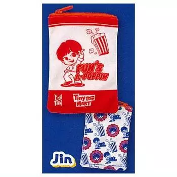 TinyTAN TinyMART Pouch Collection Gacha Игрушка-капсула Gacha [2.Jin] (один предмет)