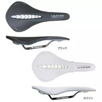 Tioga Подседельное сиденье Undercover Stratum с карбоновыми рамками, белое (SDL28201) белый