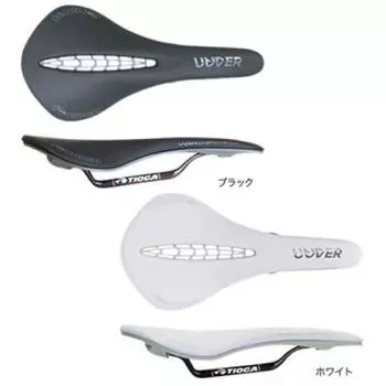 Tioga Undercover Stratum Full Carbon Rail Saddle White (SDL28201) белый