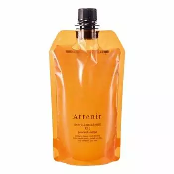 Тип аромата очищающего масла Attenir Skin Clear Cleanse [Умиротворяющий аромат апельсина/Эко-упаковка* / 350 мл / Запас на 4 месяца / Дозатор и специальный держатель продаются отдельно] Очищает