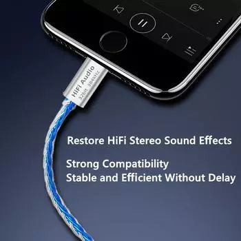 Тип C - 3,5 мм аудио адаптер кабель CX31993 HiFi ЦАП цифровой декодирующий усилитель для наушников для iPhone15 16/Huawei/Xiaomi/Samsung